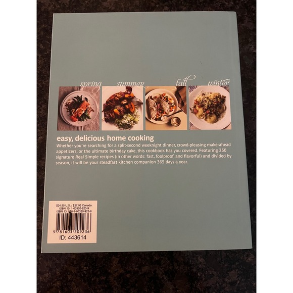 Real Simple Easy, Delicious Home Cooking Cookbook: 250 Recipes Season - Picture 2 of 12